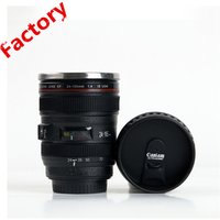 Personalised Camera Lens Style Coffee Travel Mug