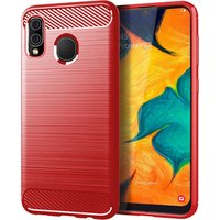 Carbon Fiber Tpu Back Cover Case For Samsung Galaxy A9 Pro A10 A20 A30 A40 A50 A70
