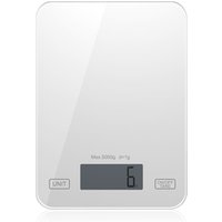 Glass Platform Kitchen Food Weighing Scale