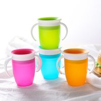 YDS Silicone Baby Straw Learning Cup for Kids