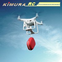 Drone Thrower Remote Contral Thrower Delivery Throwing System Fishing Bait Thrower for DJI Phantom 4 Series