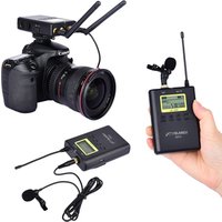 Yelangu Lapel Wireless Lavalier Microphone