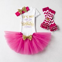 3 Piece Birthday Dress Set