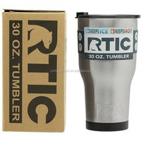 Rtic Stainless Steel Vacuum Insulated Travel Tumbler