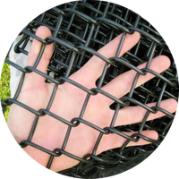 Chain Link Mesh Garden Fence