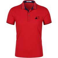 Plain Short Sleeve 3 Button Polo Shirt