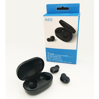 2019 Hot Mini BT Earbuds In Ear Wireless Earphone TWS A6S durable earbuds with microphone For Xiaomi A6S