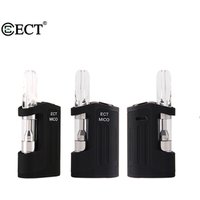 Electronic Cigarette Kit ECT Mico Vaporizer Mod vapor 510 CBD Atomizer 500Mah Mini CBD Vape with CBD Cartridge packaging