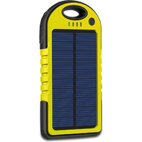 Camping two USB outputs smart phone Solar power bank
