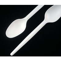 Biodegradable 7 Inch Corn Starch Teaspoons