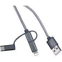 High quality 3 in 1 charging cable for cell phone android mobile phone 3 in 1 usb cable