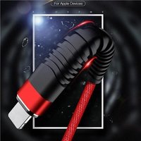 2019 New design 1m USB Cable 5V/2A Charger 480Mbps Data Transfer High Tensile Braided Cable for iphone