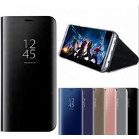 Factory Price Flip Mirror Case For Samsung Galaxy S7 Flip Case Cover,Smart Phonecase For Samsung S7