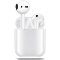 i200 Wireless TWS Earbuds for iPhone 7 8 X XR XS MAX Qi wireless Charging Optical Sensor Earphone 1:1 air2 Real Battery Display