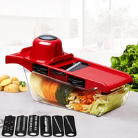 kitchen gadgets/accessories/tools stainless steel multi-function manual fruit vegetable cheese slicer/cutter vegetable chopper
