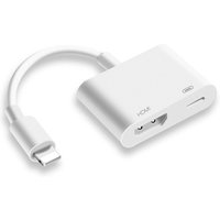 For iPhone Lightning To HDMI 4K Video Digital AV Cable Adapter