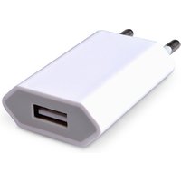CE ROHS FCC Certified Portable 5V 1A Single USB Universal Wall Charger for iPhone 5 6 7 8 X