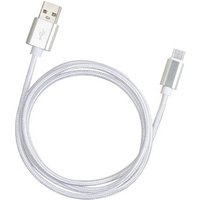 1.5M Colorful Nylon Braided Usb Data Cable For Micro Phone