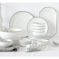 Porcelain Ceramic Dinner Dish Set