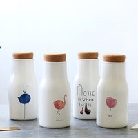 Ceramic Milk Bottle Cork Lid