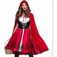 Little Riding Hood Fancy Dress Costume