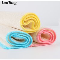 Detergent free bamboo fiber wash cloth eco-friendly dish towel kitchen cleaning towel for household and hotel