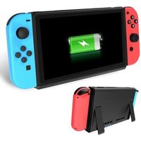 External Battery Stand Holder Backup Case Charger Power Bank for Nintendo Switch