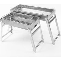 Portable Outdoor Stainless Steel Barbecue Grill