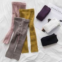 Soft Knitted Leggings for Baby Girls