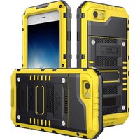 Free Sample Dropshipping On line Shockproof Waterproof Metal+Glass Adventure Time Military Thin Phone Cases for Iphone SE 5 5s