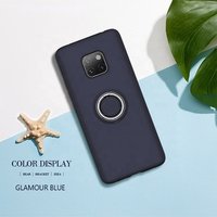 Fashionable custom hot selling products TPU silicone mobile phone case for Huawei p20 kickstand back cover