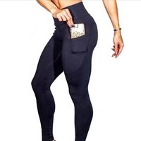 Slim Fit Yoga Leggings Pocket