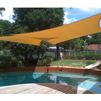 Triangle Sun Shade Sail Garden or Carport