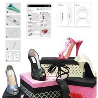 3D High Heel Shoe Silicone Cake Mould Kit