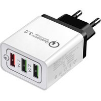 Electronic Charger Mobile Phone Accessories Mobile Phone 3 USB 3 Ports Quick Charger QC3.0 for Cell Mobile Phone