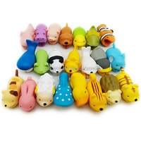 Popular USB Cable Bites Accessory For Mobile Phone OPP Bag Cute Cartoon Usb Cable Protector Biters Cable Animal Bite