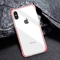 Shockproof Skidproof Thick Bumper Clear Soft TPU Mobile Phone Case For iphone XS 8 Plus Silicone Protective Case
