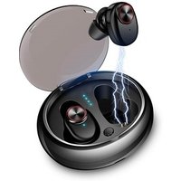 New Super Quality CE Rohs IPX5 Waterproof OEM Sport Stereo TWS Earphone Bluetooth 5.0 wireless earbuds with Charging Case