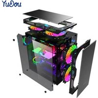 2019 Newest Desktop ATX Branded Custom Open Gaming Computer Case PC Case