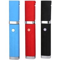 Mini Wired Monopod Lipstick Selfie Stick OEM Portable Lipstick Self Timer Selfie Stick for mobile phone