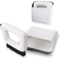 Types of printed design lobby leaf small mini plastic standing brush & scoop combo brooms and dustpan set with long handle