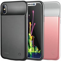 Factory OEM 18650 Battery cover 8000mah big capacity powerbank mobile phone power bank case for iphone 6 7 8 XS max