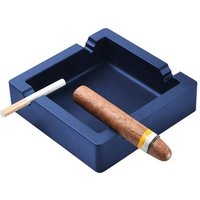 Unbreakable Large Size Square Silicone Ashtray Cigars Ashtray for Outside/Indoor Ashtray Home Decoration