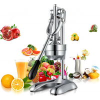 Commercial Stainless Steel juicer manual hand press juicer squeezer citrus lemon orange pomegranate fruit juice extractor