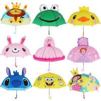 SUNDAY $1 umbrella one dollar 3d umbrella Children kids umbrella with animal cartoon