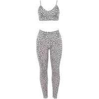 Women High Waisted Yoga Leggings Suits with Sports Bra Stretch Clothing Sets Gym Sets