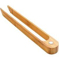 Bamboo Kitchen Tong Magnetic Catch