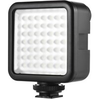W49 Mini Interlock Camera LED Panel Light Camcorder Video Lighting With Shoe Mount Adapter for Canon Nikon Sony A7 DSLR