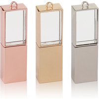 Custom glass usb stick giveaway gift crystal usb flash drive with logo