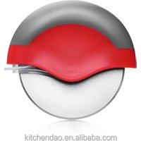 Pizza Cutter Wheel with Protective Blade Guard, Super Sharp and Easy To Clean Slicer, Solf Grip Handle Stainless Steel